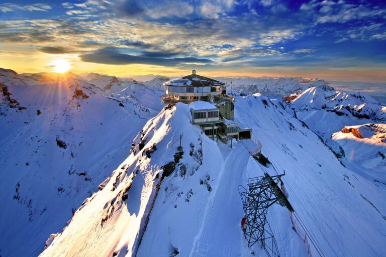 schilthorn, nature, mountain station